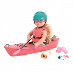 Kayak Adventure Set | 18-inch Doll Accessories | Our Generation