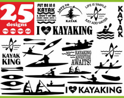 Kayaking svg | Etsy