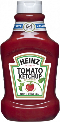 FREE CUT-OUTS: KETCHUP BOTTLE