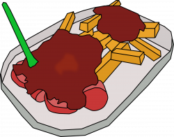 Clipart - Curry Wurst