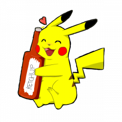 You're The Ketchup To My Pikachu by Doomcakes on DeviantArt