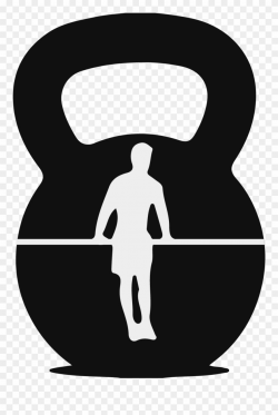 Kettlebell Clipart Weight - Crossfit Silhouette Transparent ...