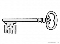Cartoon Key Clipart - ClipartBlack.com