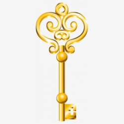 Keys Clipart Royal Key - Golden Key Clipart Png, Cliparts ...