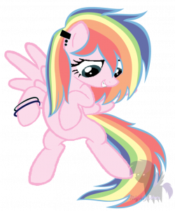 Gothic Rainbow~OPEN~Is goth, likes rainbows though. Hates popular ...