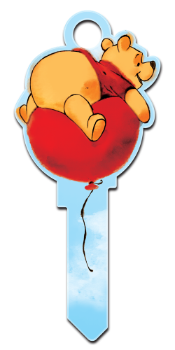 Disney Winnie the Pooh Licensed Shaped House Key