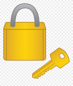 Lock And Key - Lock And Key Cartoon Clipart (#28418 ...