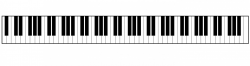 Piano Keyboard Clipart Free Stock Photo - Public Domain Pictures