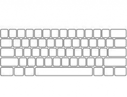Computer Keyboard and Keypad * blank | different template ...