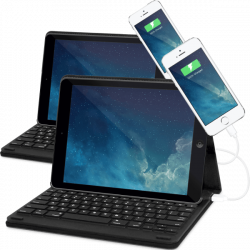 2-for-Tuesday: Justin Tablet Case with Bluetooth Keyboard & 5800mAh ...