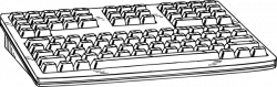 Computer Keyboard Clip Art at Clker.com - vector clip art ...
