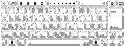 best computer keyboard coloring page | Computer Keyboard ...