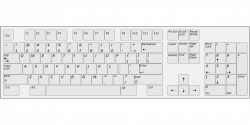 Computer keyboard Laptop Delete key Input Devices Clip art - Laptop ...