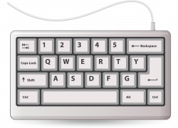 Typewriter Keys Clipart Png Clip Art Computer Keyboard ...