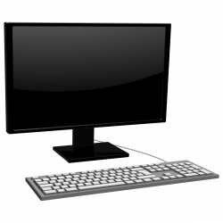 monitor with keyboard Icons PNG - Free PNG and Icons Downloads