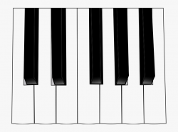 Keyboard - Piano Keyboard Clipart , Transparent Cartoon ...