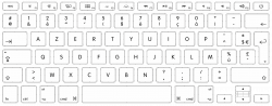 Best Photos of Apple Keyboard Template - Apple Mac Keyboard Layout ...
