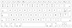 Keyboard White Background Images | All White Background