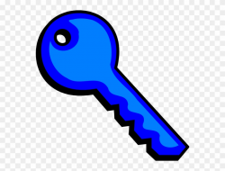 Clipart Of Key, Keys And Blue - Png Download (#3283937 ...