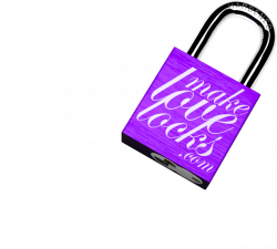 Engraved Love Locks - Design Custom Love Padlocks - MakeLoveLocks.com