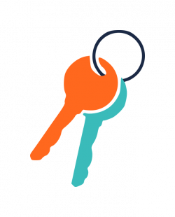 Clipart - keys icon