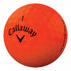 Superhot Bold Matte Orange 15-Pack Golf Balls