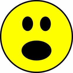 Clipart - Surprised Smiley