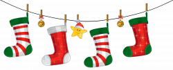 Nobby Design Ideas Stocking Clipart Red Christmas Transparent PNG ...
