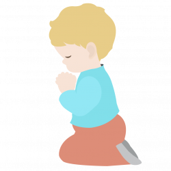 Child Praying Clipart - clipart