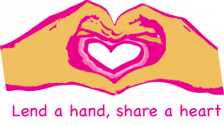 Lend a Hand, Share a Heart on Behance
