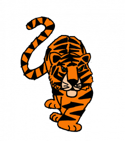 Tiger Cat Terrestrial animal Clip art - tiger 707*800 transprent Png ...