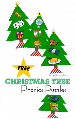 Christmas Tree Phonics Puzzles | Pinterest | Alphabet games ...