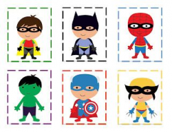 Super hero patterning cards...this site has Star Wars stuff ...