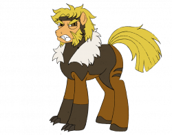 Mutants and Kindness - Sabretooth (Pony) by edCOM02 on DeviantArt