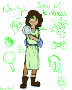 Eshi — Oops. I made Daya the soul of kindness. Ye I made...