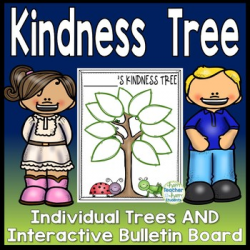 Kindness Tree w/ Leaves to write Compliments: Kindness Week Activity or  Anytime!