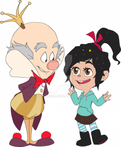 King Candy/Vanellope by Neo-Geo87 on DeviantArt