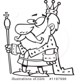 King Clipart #1197996 - Illustration by toonaday