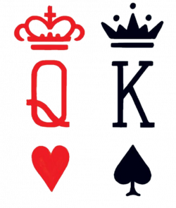 queen king - Sticker by Jessica Knable