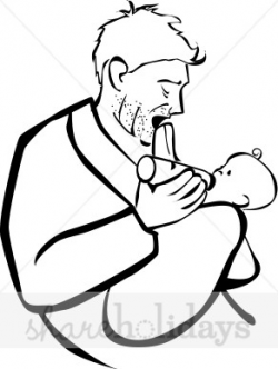 Dad Clipart Black And White | Free download best Dad Clipart ...