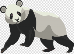 Giant Panda, Tshirt, Bear, transparent png image & clipart ...