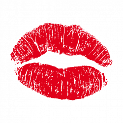 kiss lips - Sticker by Marina Battista