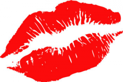 Red lips kiss clipart - Clip Art Library