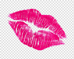 Red lips illustration, Lip Kiss , Lips Kiss transparent ...