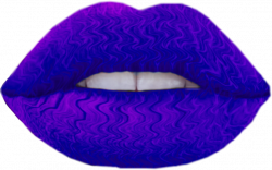 purple lips love kiss alyssa - Sticker by Alyssa