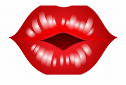 Kiss Clipart Clipart Collection Big Red Kiss Clip Art, - Red ...