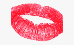 Kissing Clipart Red Lips Wallpaper - Kiss Print Png ...