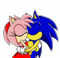 Amy Rose Shadow the Hedgehog Sonic the Hedgehog Kiss - kissing ...