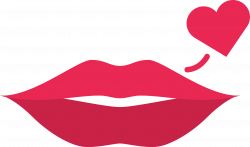 Kiss Clipart simple lip 6 - 3630 X 2143 Free Clip Art stock ...