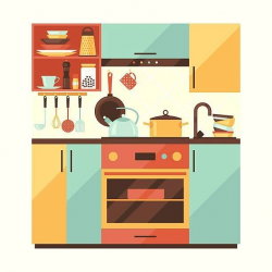 Kitchen Clipart | Furniture Walpaper
